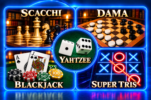 Giochi da tavolo (5 in 1)