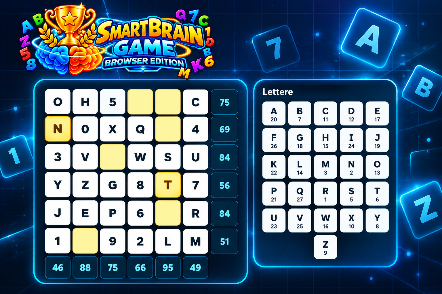 SmartBrain Game Browser Edition